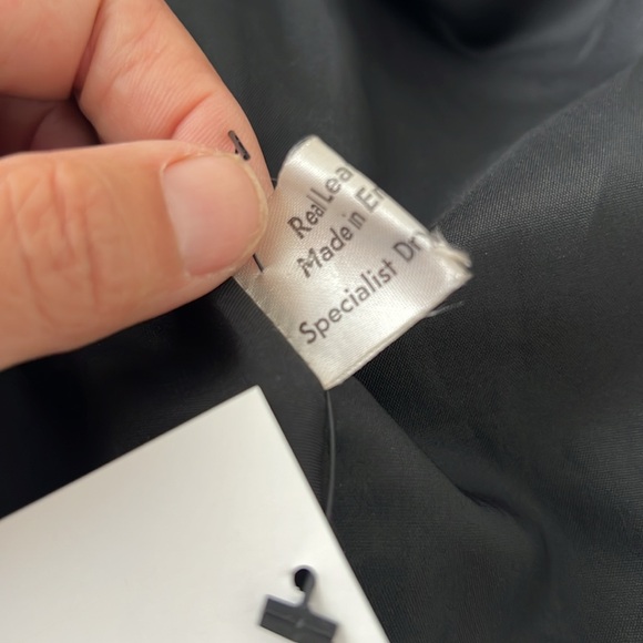 Vintage Aquascutum London Leather Jacket – 1987 – A Rare Gem! Size s/m - Picture 7 of 13